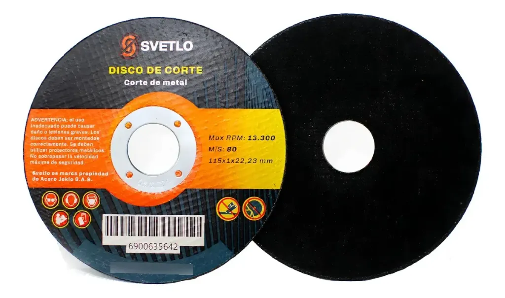 COMBO DISCO DE CORTE SVETLO X 10